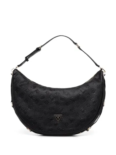 Guess Usa Cresidia Shoulder Bag In Black
