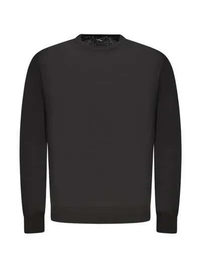 Guess Usa Crew-neck Sweatshirt In Black