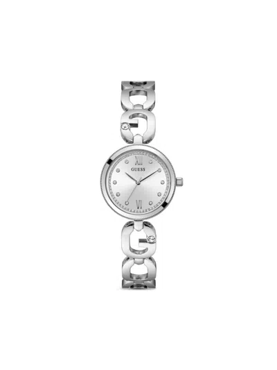 Guess Usa Crystal Dial 30mm In Grey