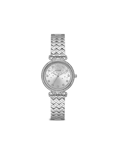 Guess Usa Crystal Dial 32mm In Silver