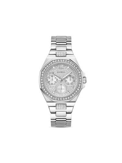 Guess Usa Crystal-embellished 40mm In Grey