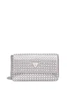 Guess Usa Crystal-embellished Clutch Bag