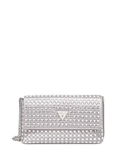 Guess Usa Crystal-embellished Clutch Bag