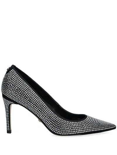 Guess Usa Crystal-embellished Pumps In Schwarz