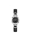 Guess Usa Crystal-embellished Quartz 28mm In Black