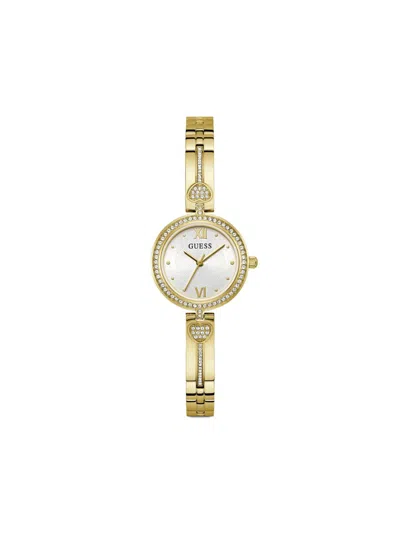 Guess Usa Crystal Quartz 27mm In White