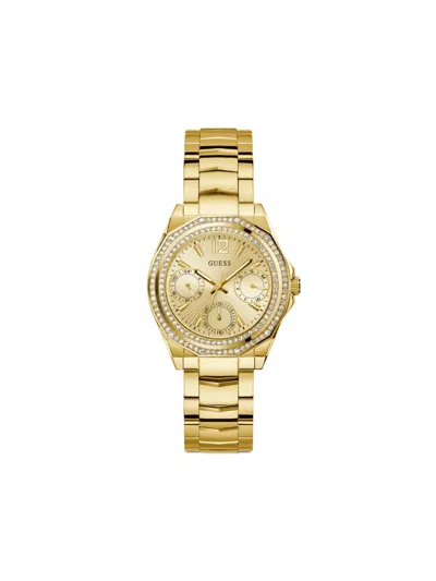 Guess Usa Crystal Quartz 36mm In Gold