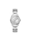 Guess Usa Crystal Quartz 36mm In Silver