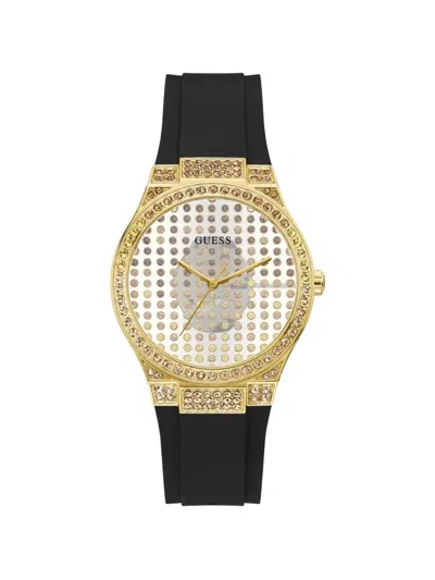 Guess Usa Crystal-embellished 39mm Watch In Multi
