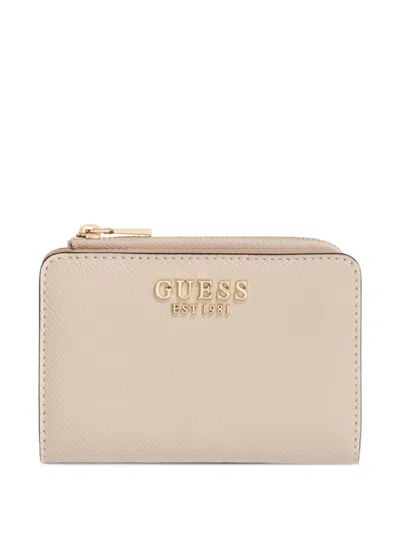 Guess Usa Danielle Card Case In Neutral