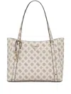 Guess Usa Daryna Elite Shoulder Bag In Neutral