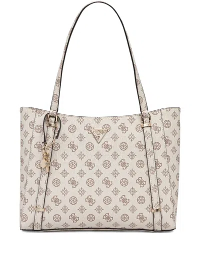 Guess Usa Daryna Elite Shoulder Bag In Neutral