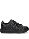 Guess Usa Dattice Sneakers In Black