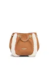 Guess Usa Davika Cross Body Bag In Brown