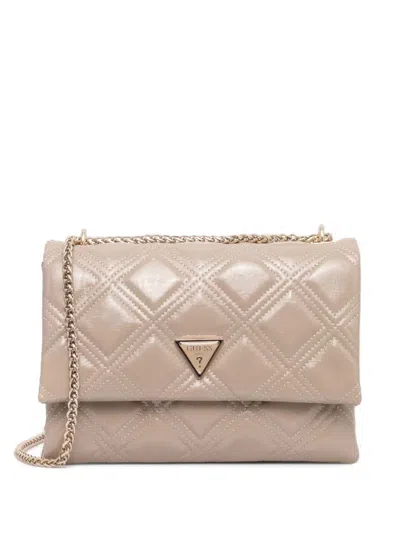 Guess Usa Deesa Crossbody Bag In Neutrals