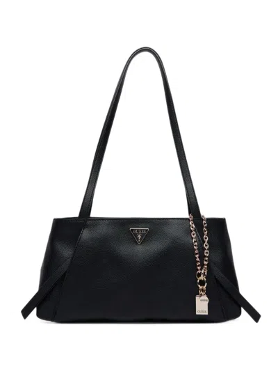 Guess Usa Devon Satchel Bag In Black