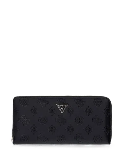 Guess Usa Diana Wallet In Black