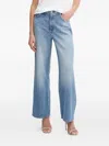 Guess Usa Distressed-effect Jeans In Blue