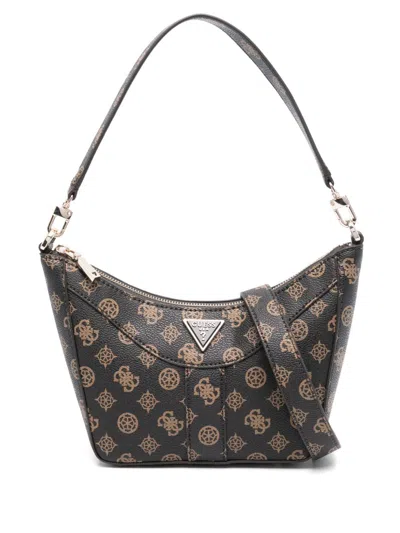 Guess Usa Dorys Crossbody Bag In Brown