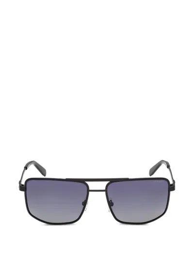 Guess Usa Double-bridge Square-frame Sunglasses In Multi