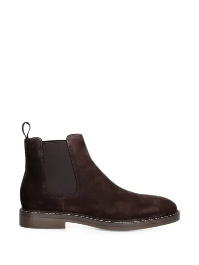 Guess Usa Dova Suede Chelsea Boots In Multi