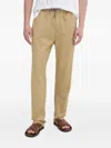 Guess Usa Drawstring-waist Trousers In Neutral