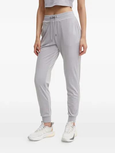 Guess Usa Drawstring-detail Track Pants In Gray