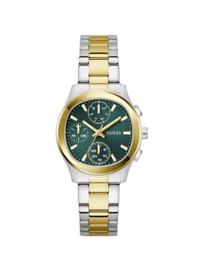 Guess Usa Duo-tone 36mm Watch In Multi