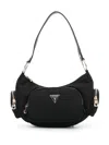 Guess Usa Eco Gemma Shoulder Bag In Black