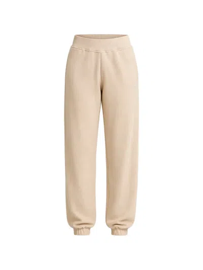 Guess Usa Elasticated-waist Track Pants In Neutral