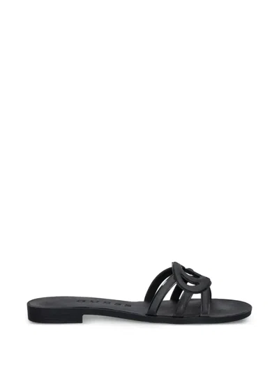 Guess Usa Elyho Sandals In Black
