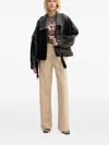 Guess Usa Embellished Straight-leg Jeans In Neutral
