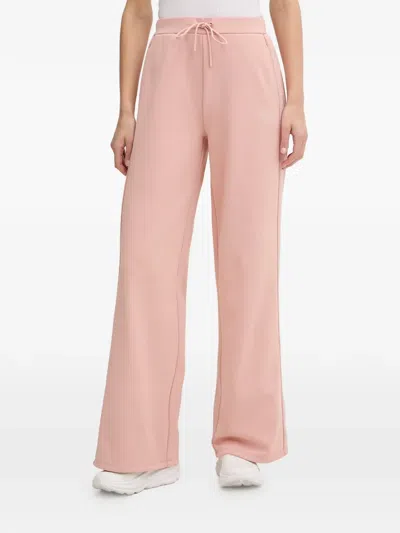 Guess Usa Embellishment Track Pants In Pink