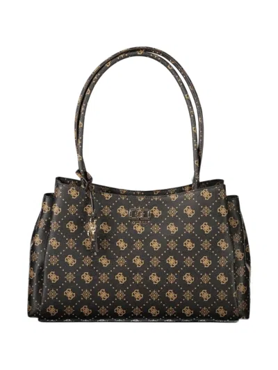 Guess Usa Emelie Logo-print Tote Bag In Pink