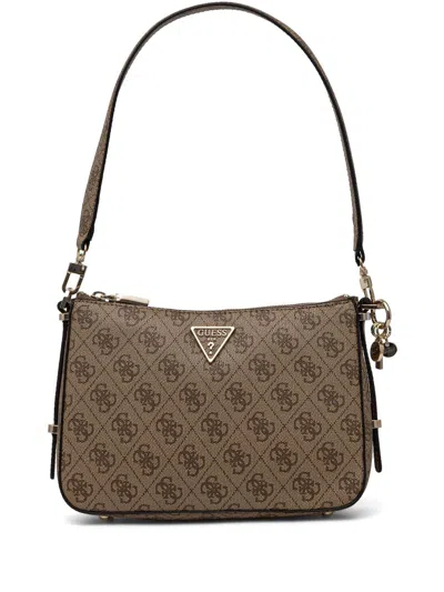 Guess Usa Erica Shoulder Bag In 褐色