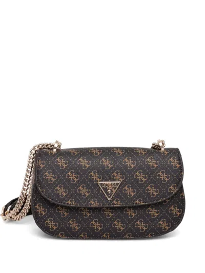 Guess Usa Erica Shoulder Bag In Black