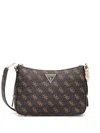 Guess Usa Erica Shoulder Bag In Brown