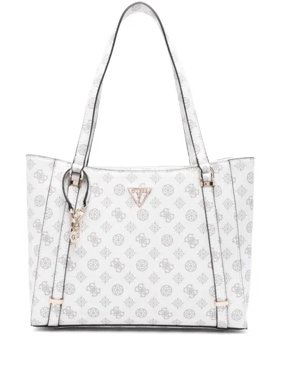 Guess Usa Erica Tote Bag In 白色