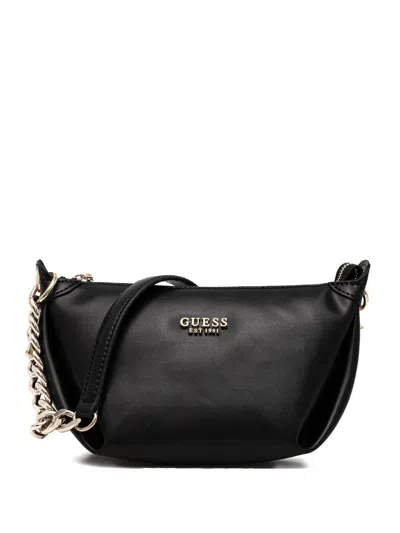 Guess Usa Evaine Shoulder Bag In Black