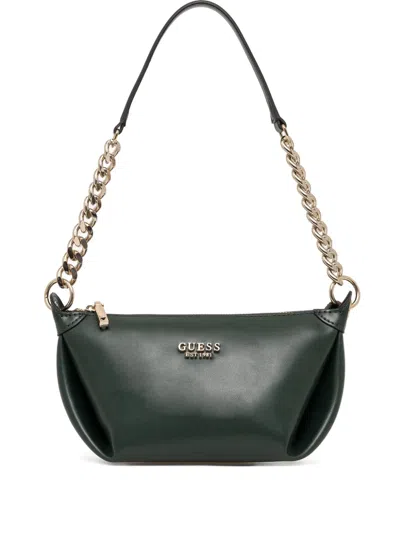 Guess Usa Evaine Shoulder Bag In Green