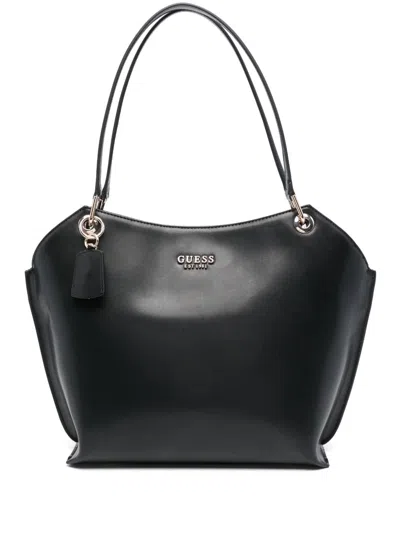 Guess Usa Evaine Tote Bag In Black