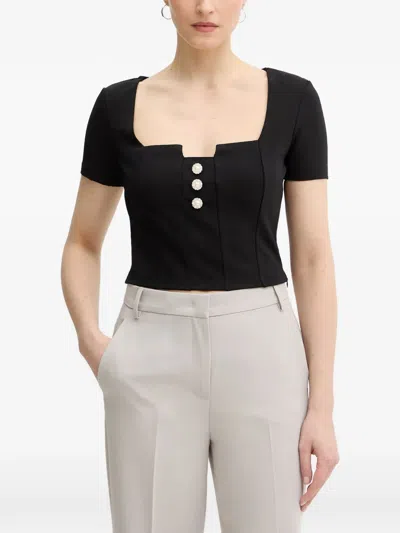 Guess Usa Evelina Blouse In Black