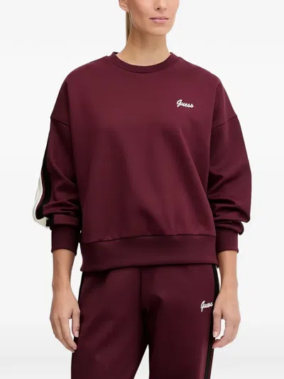Guess Usa Fabia Sweatshirt In Burgundy