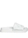 Guess Usa Fabio Embroidered Flat Sandals