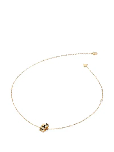 Guess Usa Fabulous Me Necklace In Gold