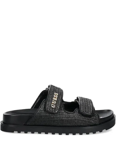 Guess Usa Fadeliza Woven-strap Flat Sandals