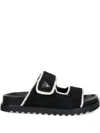 Guess Usa Hook-and-loop Strap Slides
