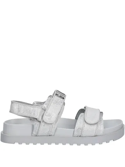 Guess Usa Fadison Metallic-effect Sandals