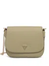 Guess Usa Fedora Crossbody Bag In Green