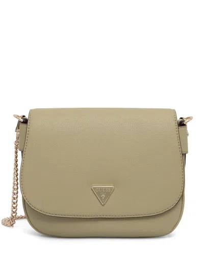 Guess Usa Fedora Crossbody Bag In Green
